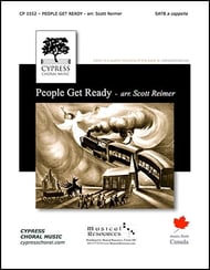People Get Ready SATB choral sheet music cover Thumbnail